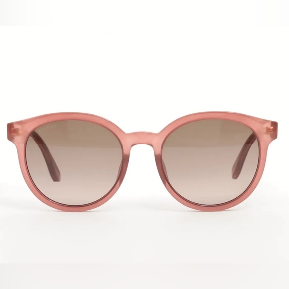 Gucci Sunglasses Rose With Gold Logo GG0794SK - Picture 2 of 6